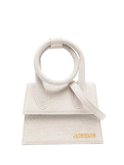 Jacquemus Le Chiquito Noeud tote bag - Neutrals - zdjęcie produktu nr 1