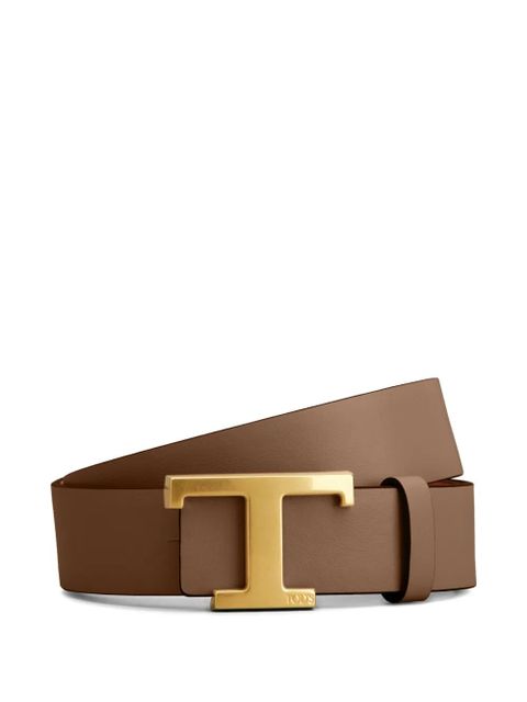 Tod's T-Timeless buckle belt - Brown - zdjęcie produktu nr 1