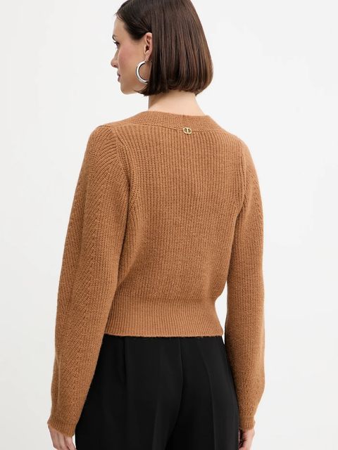 Twinset sweter z wełną