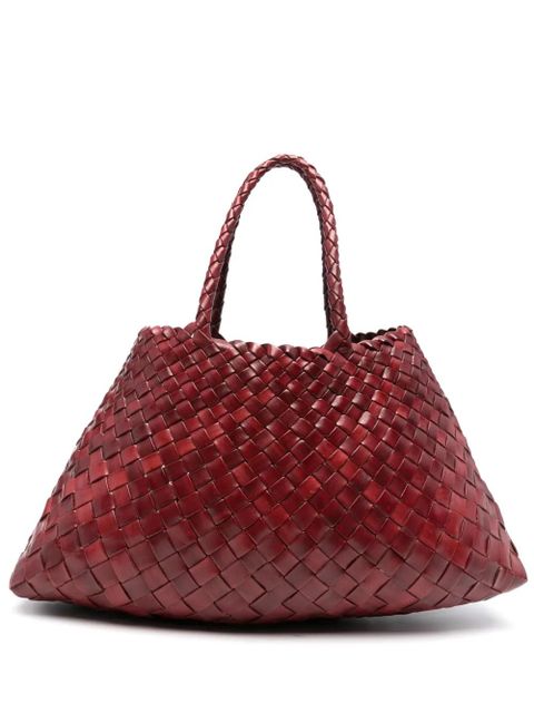 DRAGON DIFFUSION small Santa Croce tote bag - Red - zdjęcie produktu nr 1
