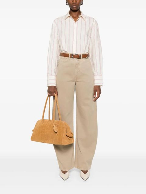 TOTEME striped shirt - Neutrals - zdjęcie produktu nr 2