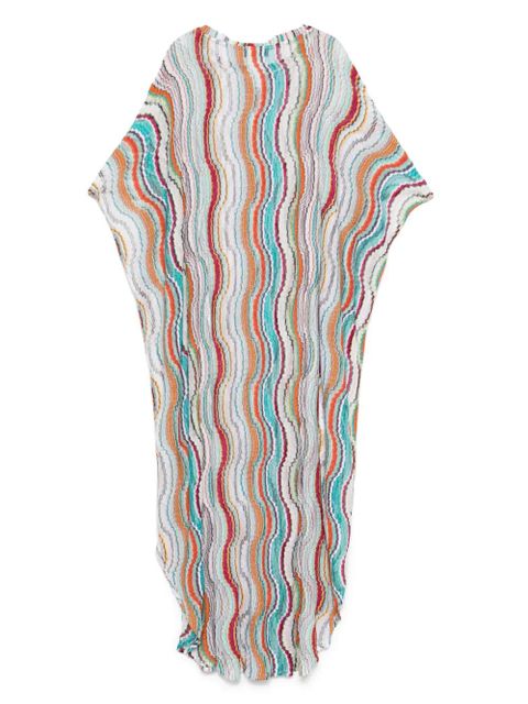 Missoni wave-pattern cover-up - White - zdjęcie produktu nr 2