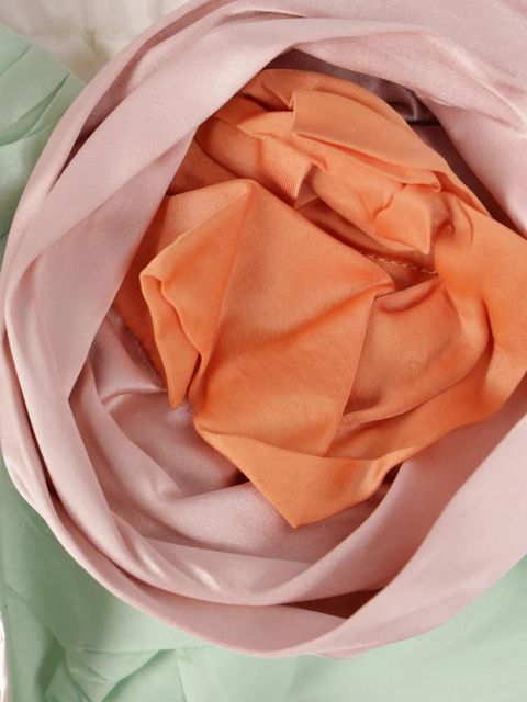 Simone Rocha roses zip top - White