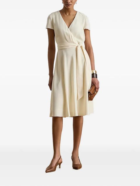 Lauren Ralph Lauren belted wrap dress - Neutrals - zdjęcie produktu nr 2