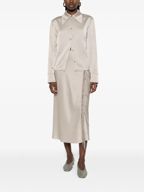 Nanushka button-fastening shirt - Grey - zdjęcie produktu nr 2