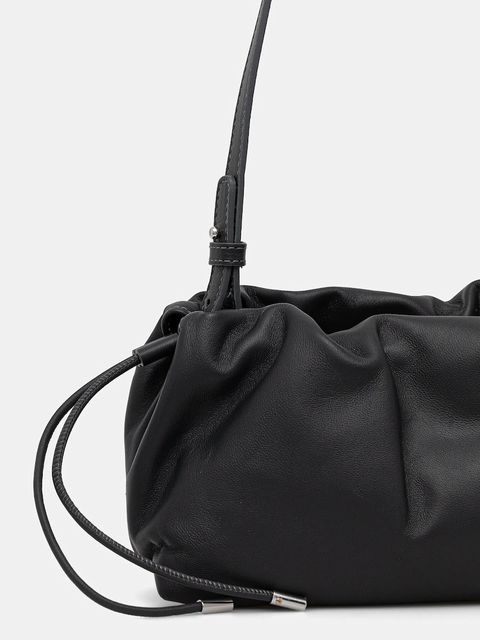 Marella torebka skórzana kolor szary 2523519037200 - zdjęcie produktu nr 2