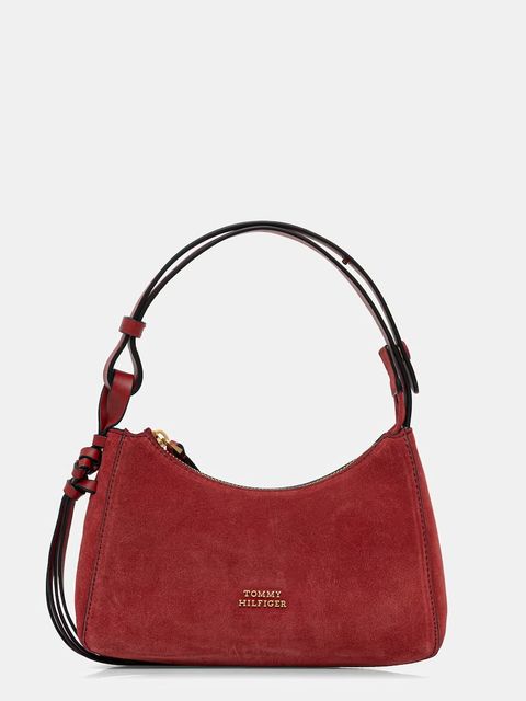 Tommy Hilfiger torebka shopper damska zamszowa - zdjęcie produktu nr 1