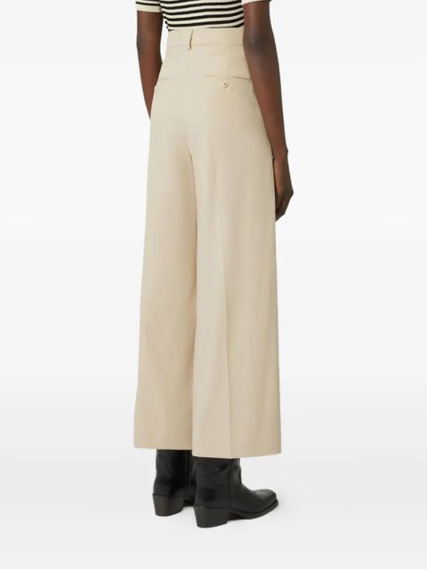 Weekend Max Mara pleated wide-leg trousers - Neutrals