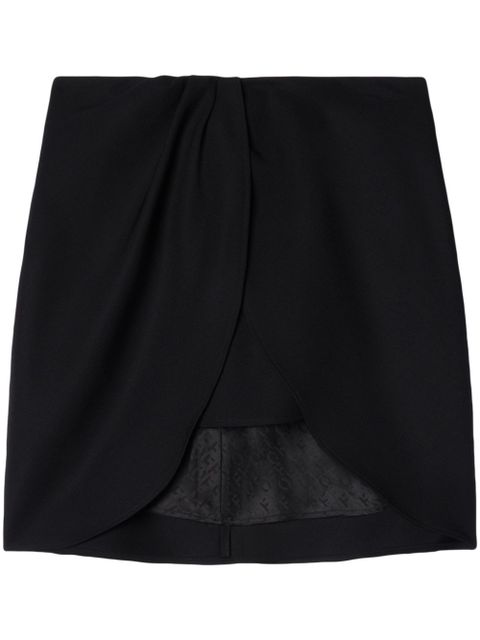 Off-White Wo Twist wool miniskirt - Black - zdjęcie produktu nr 1