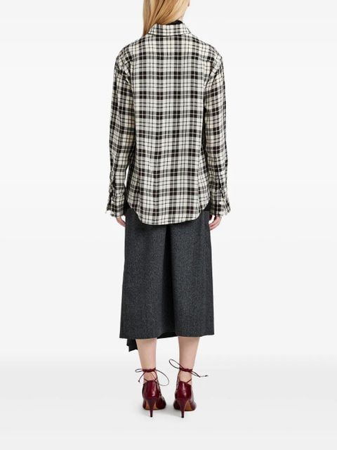 Proenza Schouler checked shirt - Black