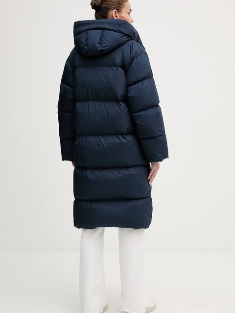 Tommy Hilfiger kurtka puchowa kolor granatowy zimowa WW0WW47745