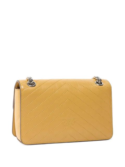 PINKO chevron chain cross body bag - Yellow - zdjęcie produktu nr 2