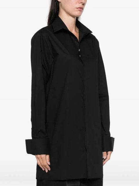 MM6 Maison Margiela wingtip-collar shirt - Black