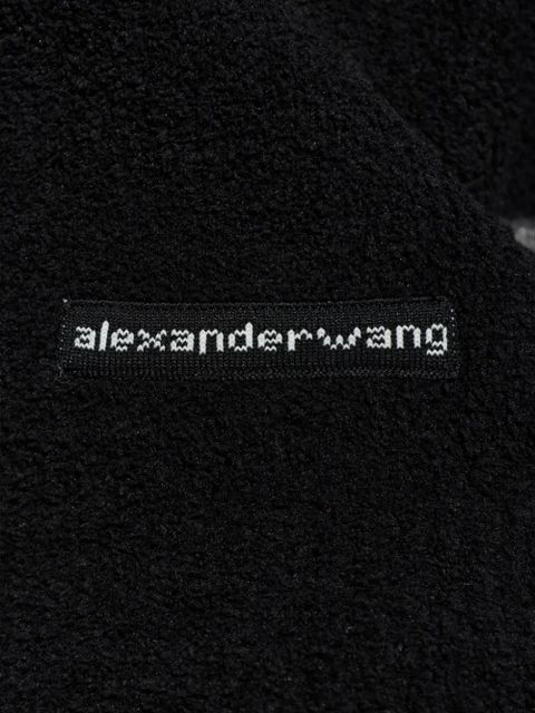 Alexander Wang zip-up hoodie - Black
