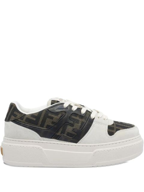 FENDI ff logo platform sneakers - Brown - zdjęcie produktu nr 1