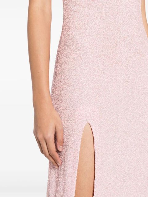 STAUD Le Sable midi dress - Pink