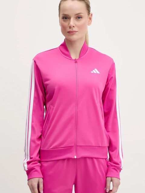 adidas dres 3-Stripes damski kolor różowy JD5436