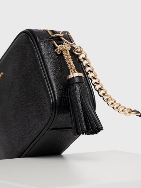 MICHAEL Michael Kors torebka skórzana 32F7GGNM8L kolor czarny