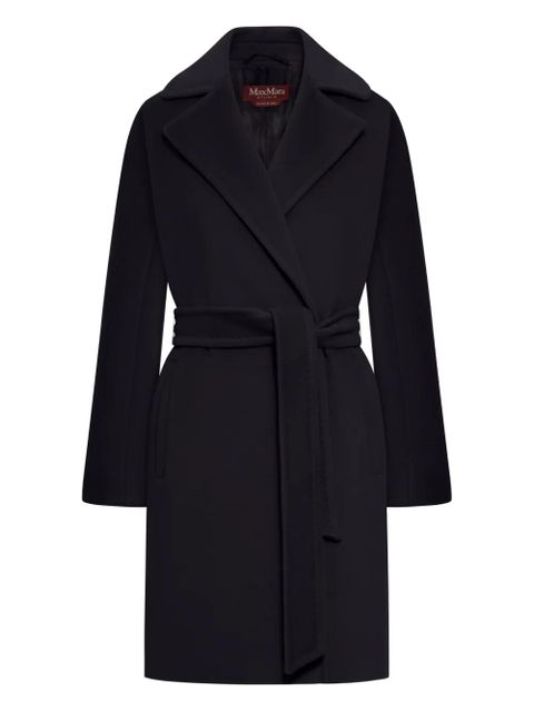 Max Mara belted wool coat - Black - zdjęcie produktu nr 1