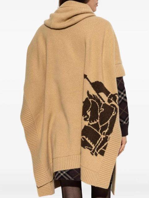 Burberry hooded pocket cape - Neutrals