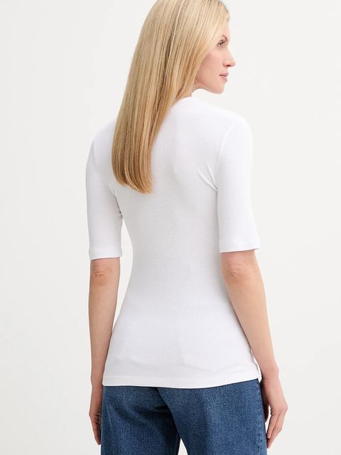 MUNTHE t-shirt MUTULA damski kolor biały 247112424769