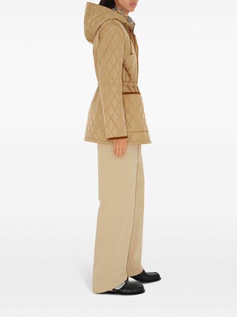 Burberry Devon quilted parka - Neutrals - zdjęcie produktu nr 2