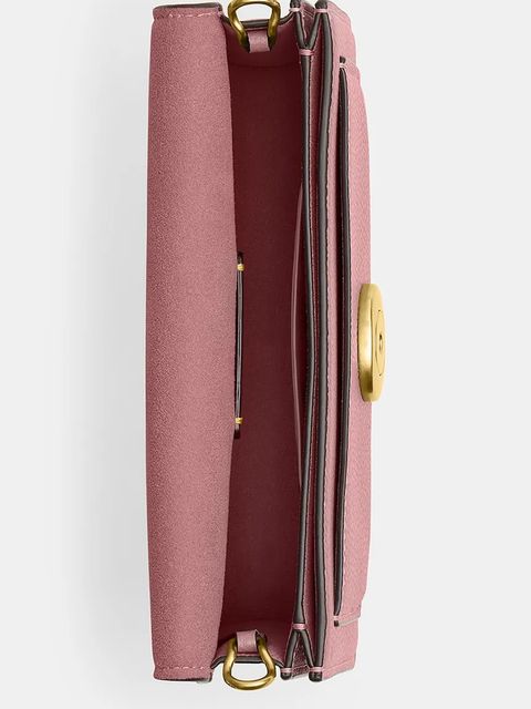 Coach torebka skórzana Tabby 19 kolor różowy CBF14