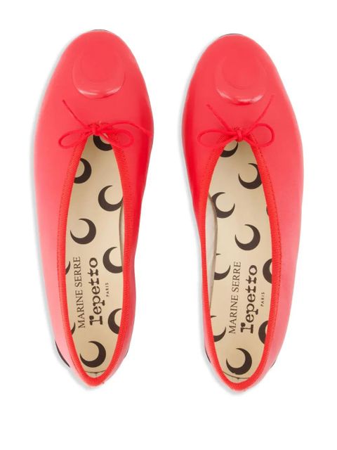 Marine Serre Lilouh ballet flats - Red