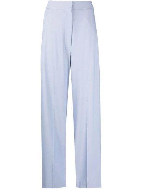 KHAITE high-waisted wide-leg trousers - Purple - zdjęcie produktu nr 1