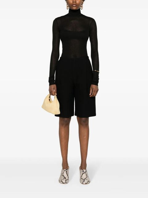 Nanushka Harri roll-neck T-shirt - Black - zdjęcie produktu nr 2