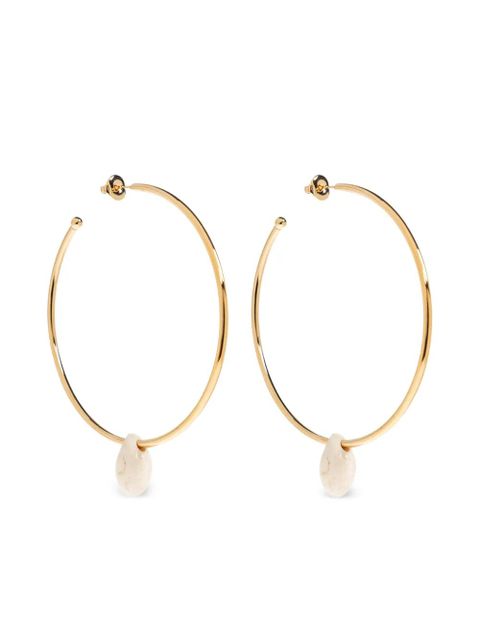ISABEL MARANT pendant hoop earrings - Gold - zdjęcie produktu nr 1