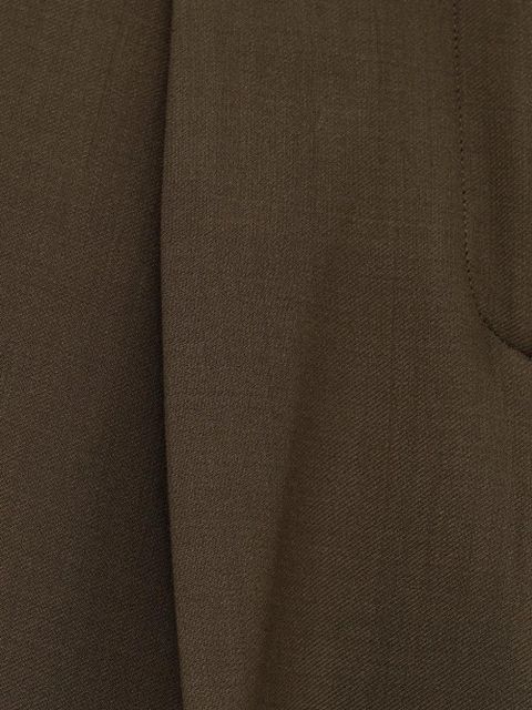 TOTEME pleated trousers - Brown