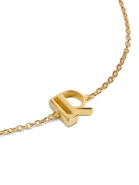 Monica Vinader Initial R chain bracelet - Gold
