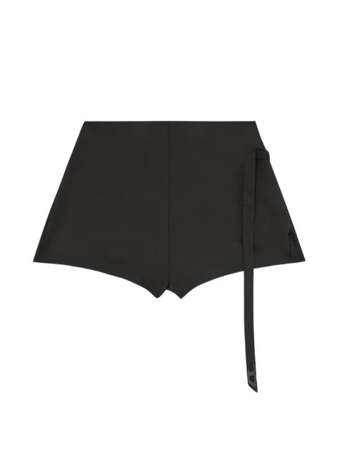 Diesel P-Sarto wrap-effect front shorts - Black - zdjęcie produktu nr 1