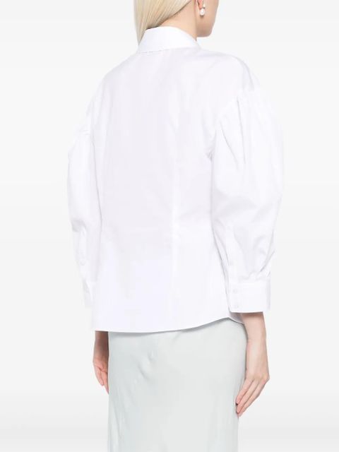 Simone Rocha corset seam shirt - White