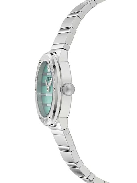 Versace striped-dial 33mm - Blue