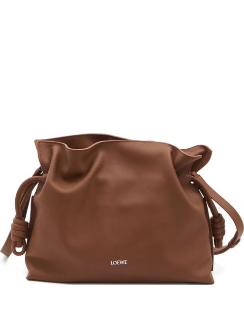 LOEWE medium Flamenco clutch bag - Brown - zdjęcie produktu nr 1