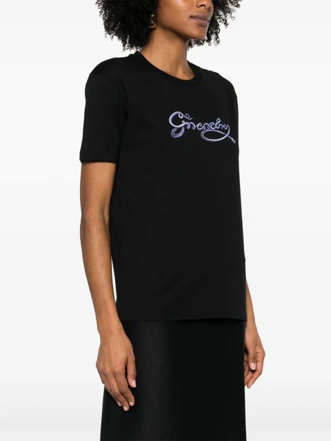Givenchy snake-print T-shirt - Black