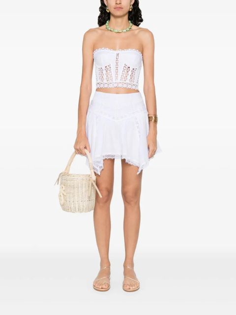 Charo Ruiz Ibiza cropped top - White - zdjęcie produktu nr 2