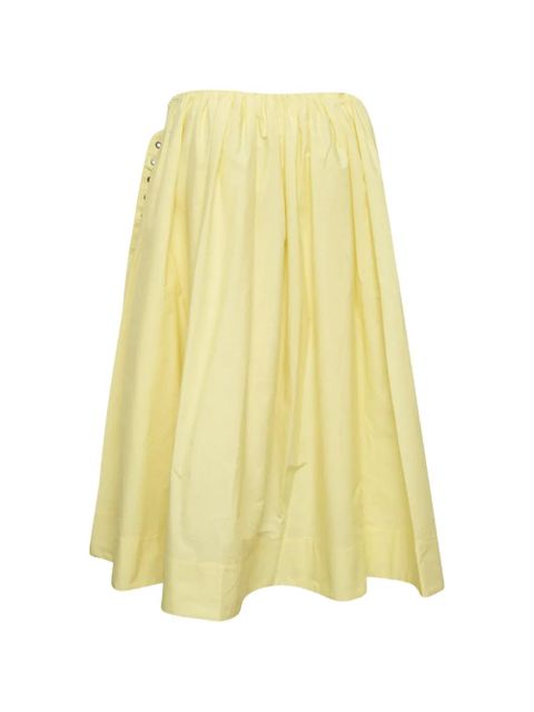 3.1 Phillip Lim belted gathered skirt - Yellow - zdjęcie produktu nr 2
