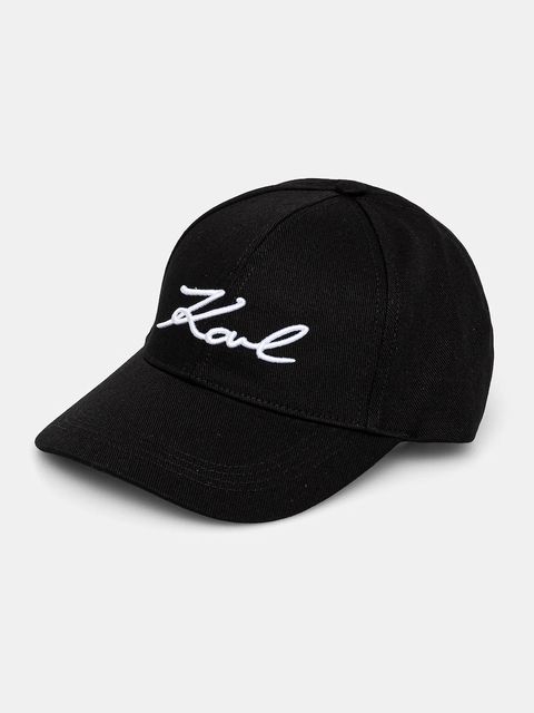Karl Lagerfeld czapka z daszkiem K/SIGNATURE - zdjęcie produktu nr 2