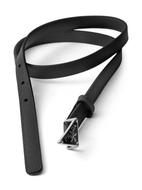 Prada Saffiano-leather belt - Black - zdjęcie produktu nr 2