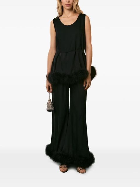 Sleeper Bisou Bisou feathers top - Black - zdjęcie produktu nr 2