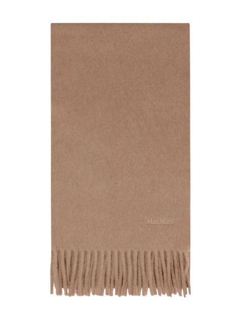 Max Mara Scilli fringed scarf - Neutrals - zdjęcie produktu nr 1