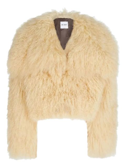 The Attico V-neck jacket - Neutrals - zdjęcie produktu nr 1