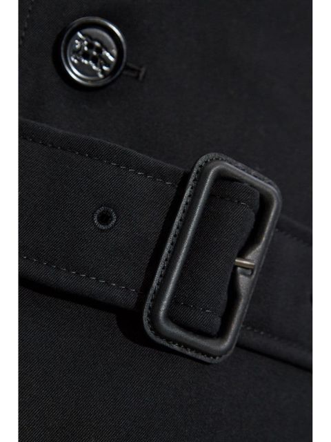 Burberry double-breasted trench jacket - Black