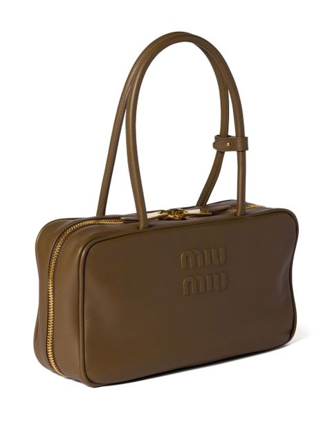 Miu Miu Beau leather top-handle bag - Green