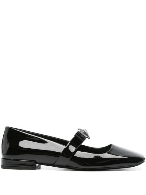 Versace Gianni Ribbon ballet flats - Black - zdjęcie produktu nr 1