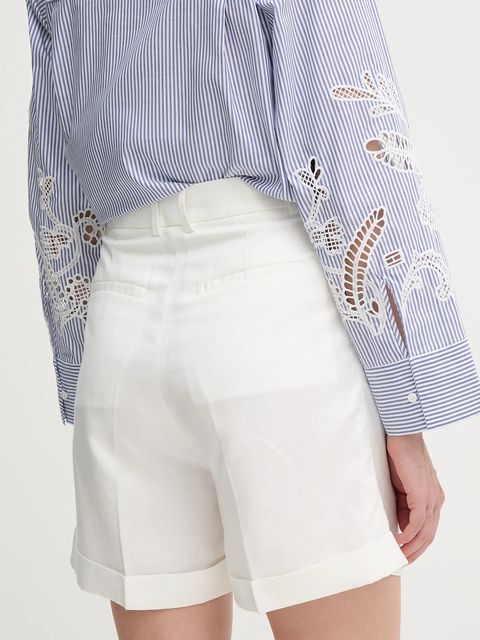 Tommy Hilfiger szorty z domieszką lnu