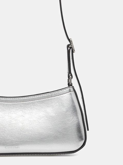 Calvin Klein torebka kolor srebrny LV04F3304G